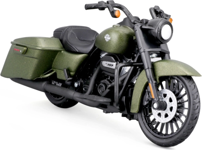 Maisto Harley-Davidson 2022 Road King Special roheline 1:18