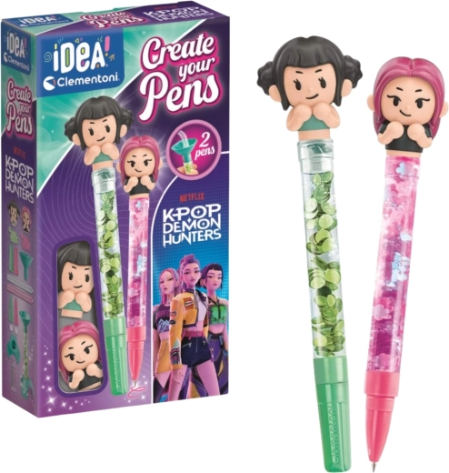 Clementoni Idea Art mini pastakatehas K-Pop Demon Hunters Mira ja Zoey