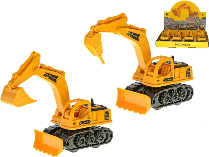 Plastist inertsveoga ekskavaator 18 cm – 2 varianti
