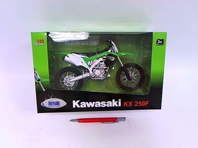 Welly Kawasaki KX250F Motorcycle Model 1:10