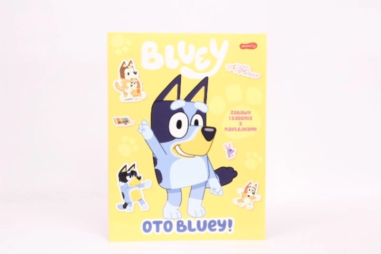 Bluey: lõbud ja ülesanded kleepsudega