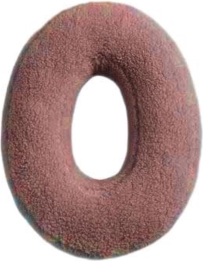 Mealini plush letter O pink - 1 piece