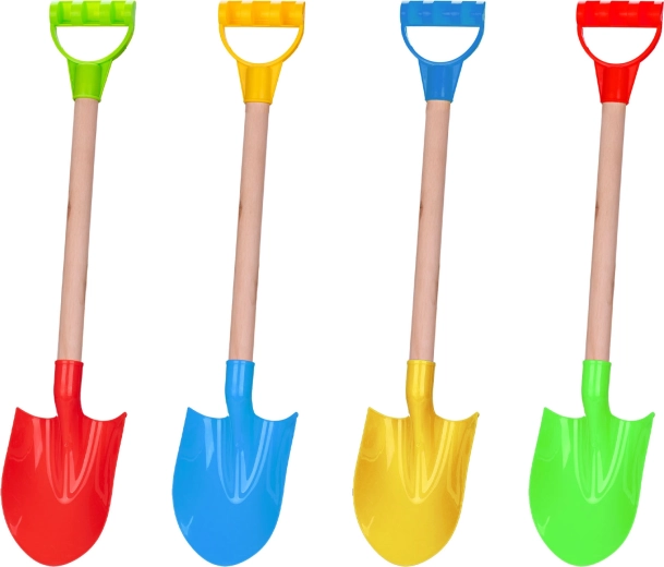 Children's shovel with wooden handle 57 cm
