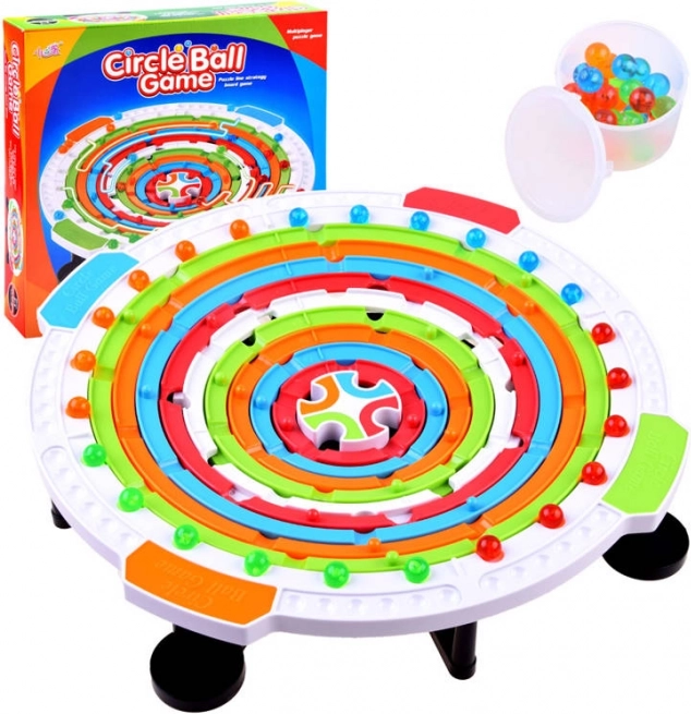 Logical Board Game Spinning Roulette