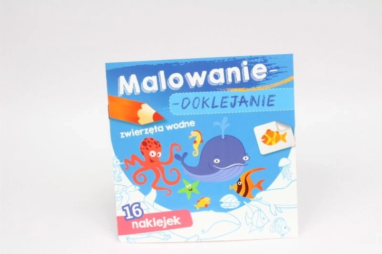 Värvimine ja kleepimine: veeloomad