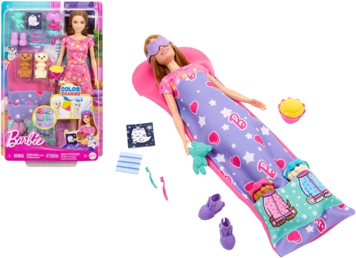 Barbie – pidžaamapidu kutsikatega