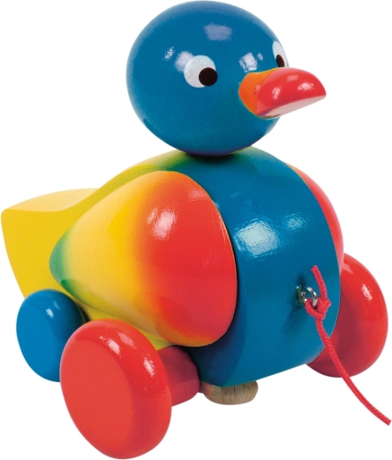 Pull-Along Clacking Duck, Blue