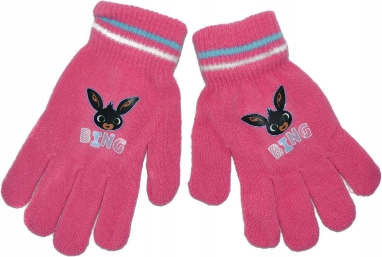 Roosad laste kindad Bing - 1 tk