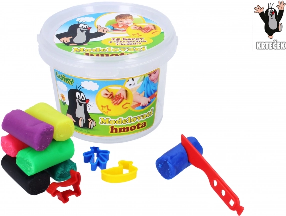 Modeliinitööriistade komplekt Krtek 450 g