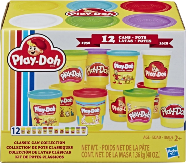 Play Doh 12 topsi