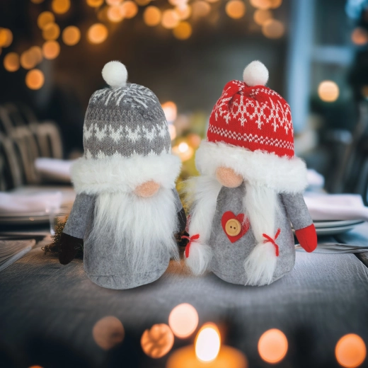 Christmas Scandinavian Gnome 20 × 11 × 8 cm - 1 piece