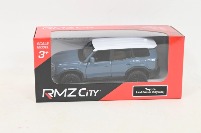 Toyota Land Cruiser – blue die-cast model