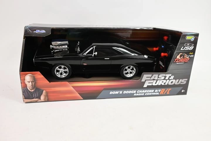 Jada RC Dodge Charger 1970 Kiired ja vihased 1:16 – 1 tk