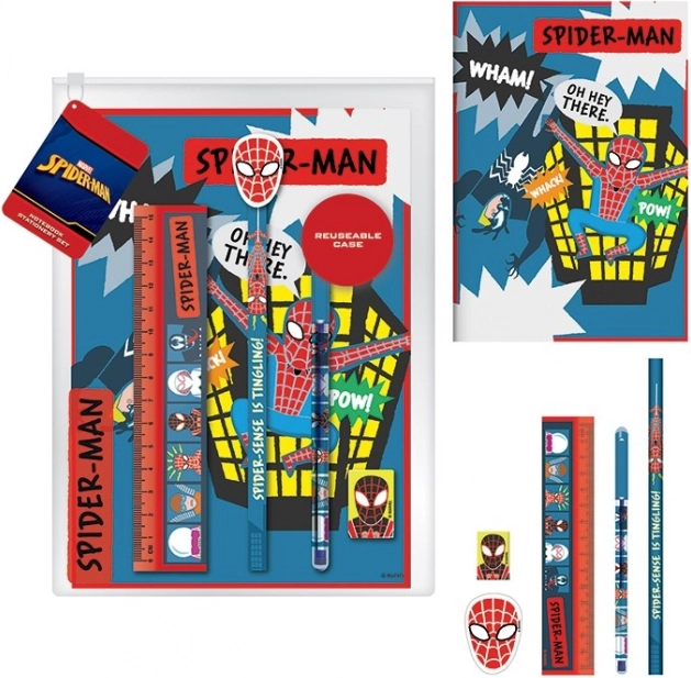 Premium koolikomplekt Spider-Man Sketch