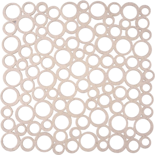 Bio hemp protective sink grid 29 × 29 cm – soft, bubble-textured surface