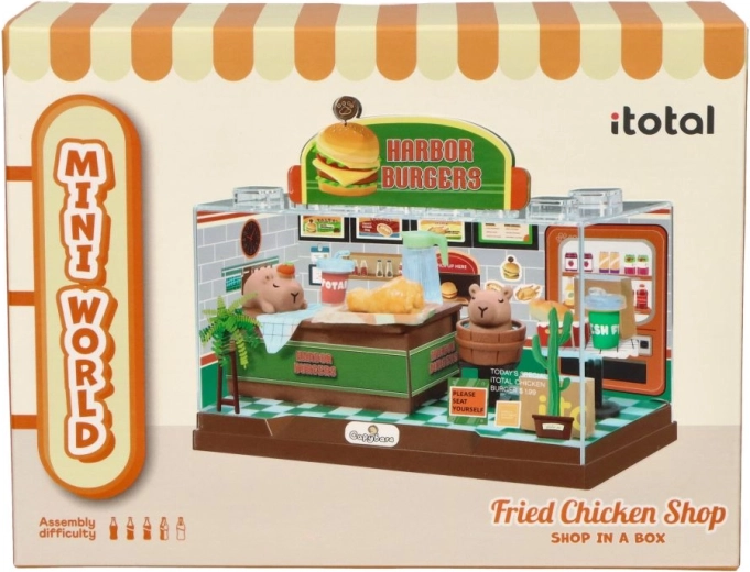 i-Total mini burgerirestoran – ainulaadne DIY dioraama