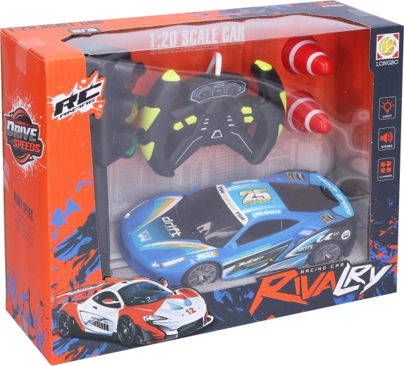 RC Car with Traffic Light and Remote Control, 18 cm