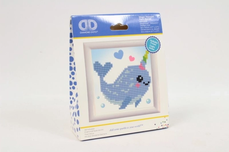 Diamond Dotz Magic narval – teemanttikandi komplekt