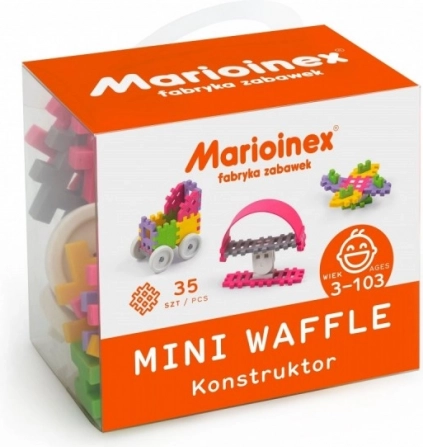 Mini Waffle ehituskomplekt 35 osa tüdrukutele