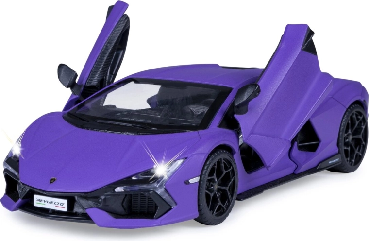 JAMARA Lamborghini Revuelto metallmudel 1:32 lilla