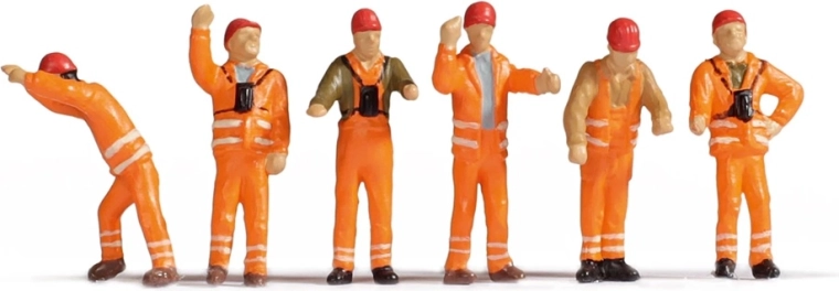 NOCH manööverdajate figuuride komplekt H0 (6 tk)