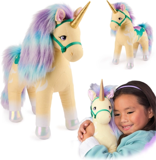 Pehme ükssarvik Leaf Unicorn Academyst 38 cm