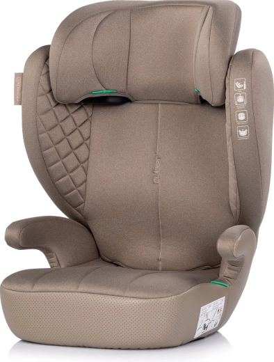 Chipolino Cyber i-Size turvatool 100–150 cm beež