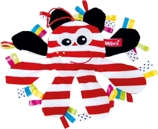 HENCZ TOYS krabisev kaheksajalg kontrastsete triipudega