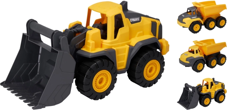 Construction dump trucks 26 cm – mixed types
