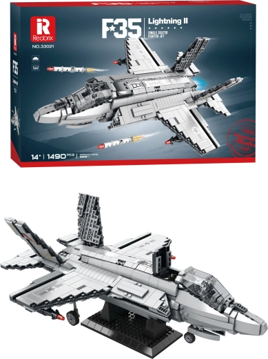 Hävituslennuki F-35 Lightning II ehituskomplekt (1490 osa)