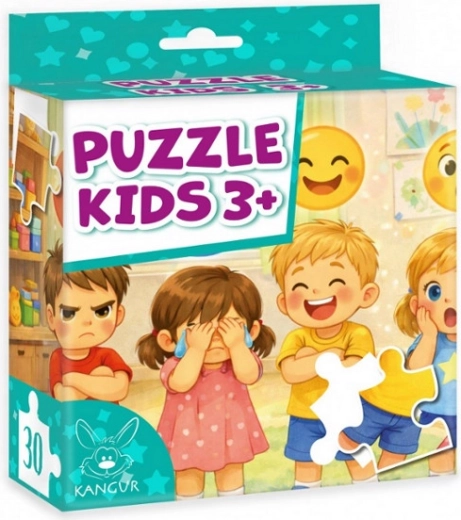 Puzzle Kids 3+ emotsioonid