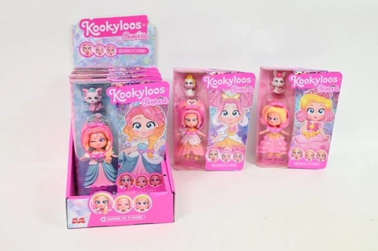 KookyLoos printsess – nukk lemmiku ja tarvikutega