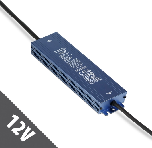 Stabiliseeritud impulss-toiteplokk 12 V DC 150 W IP67