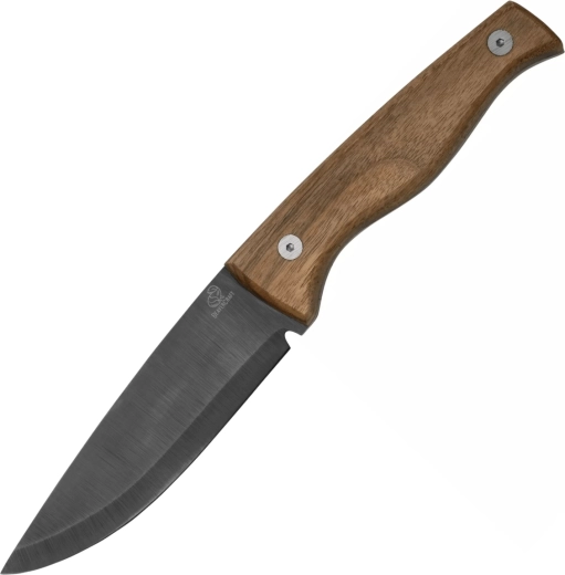 BeaverCraft BSH3 bushcrafti nuga sinistatud süsinikterasest teraga, pähklipuust käepide ja nahkvutlar