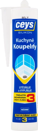Sanitaarne silikoon CEYS valge 280 ml