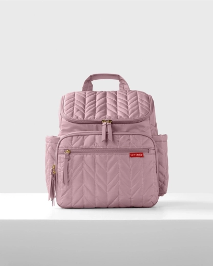 Skip Hop Forma diaper backpack, Mauve Mist