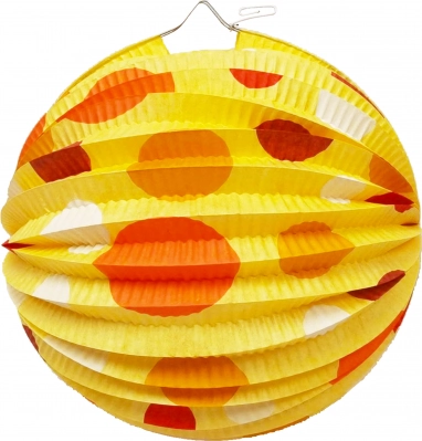 Pallikujuline latern 25 cm