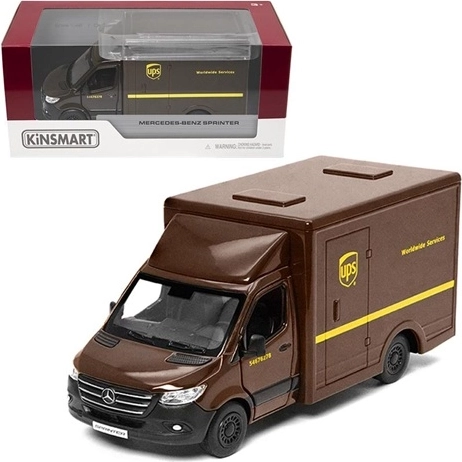 Kinsmart Mercedes-Benz Sprinter UPS mõõtkavas 1:48