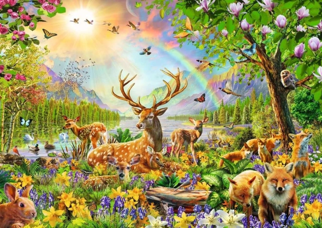 Ravensburger Puzzle Forest Animals XXL 200 Pieces