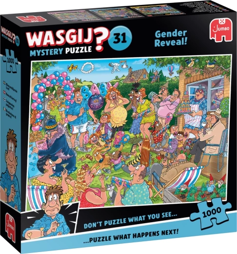 Jumbo Wasgij Mystery 31: beebi soo paljastamine – 1000-osaline pusle