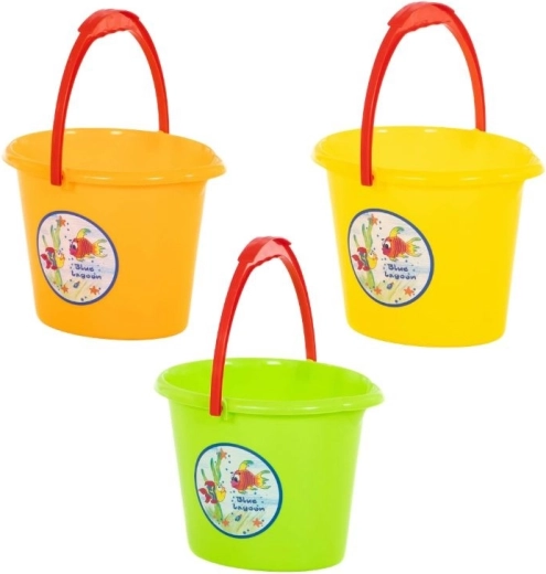 Sand bucket with a little fish - 1 piece