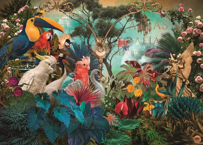 Pusle HEYE Fauna Fantasies – lindude mitmekesisus 1000 tükki
