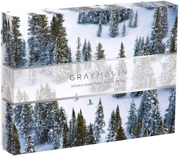 Kahepoolne pusle LUMI GRAY MALIN 500 tükki