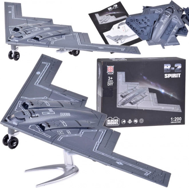 B-2 Spirit lennukimudeli komplekt 1:200