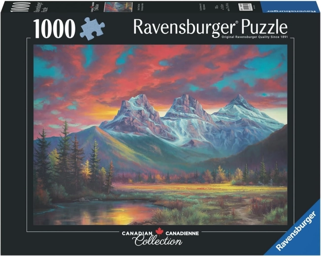 Ravensburger pusle Canadian Collection: Kolm õde, Alberta – 1000 tükki
