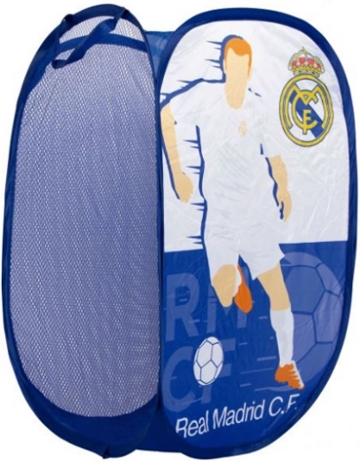 Real Madridi tekstiilist hoiukorv mänguasjadele