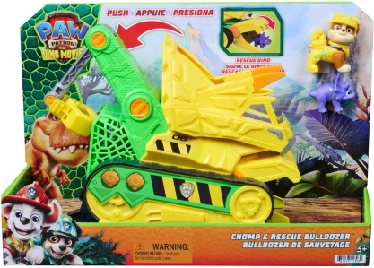 Käpapatrulli film Dino Rubble’i buldooser Chomp & Rescue koos figuuridega