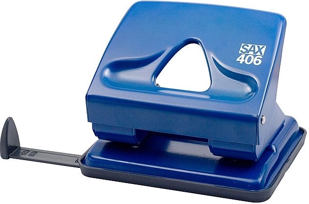 SAX 406 Hole Punch Blue