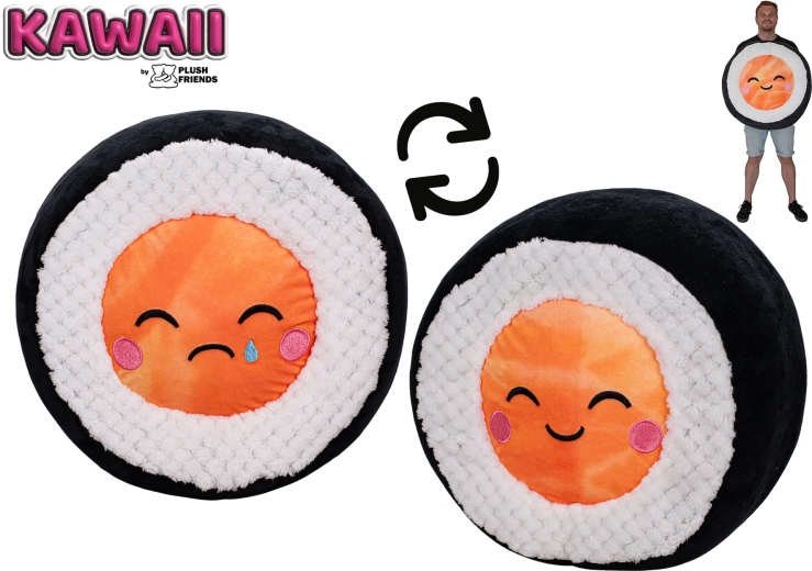 Plüüs-sushi lõhe 60 cm Plush Friends Kawaii
