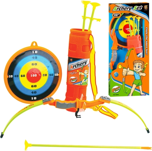 Laste vibu 56 cm märklaua ja 3 noolega
